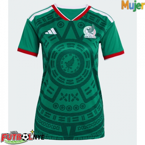 Camiseta México Primera Equipación para mujer Mundial 2026 manga corta
